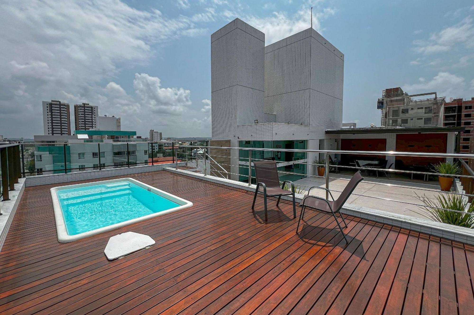 Studio Luxo 150M Praia Intermares 3 Pessoas Cabedelo Esterno foto