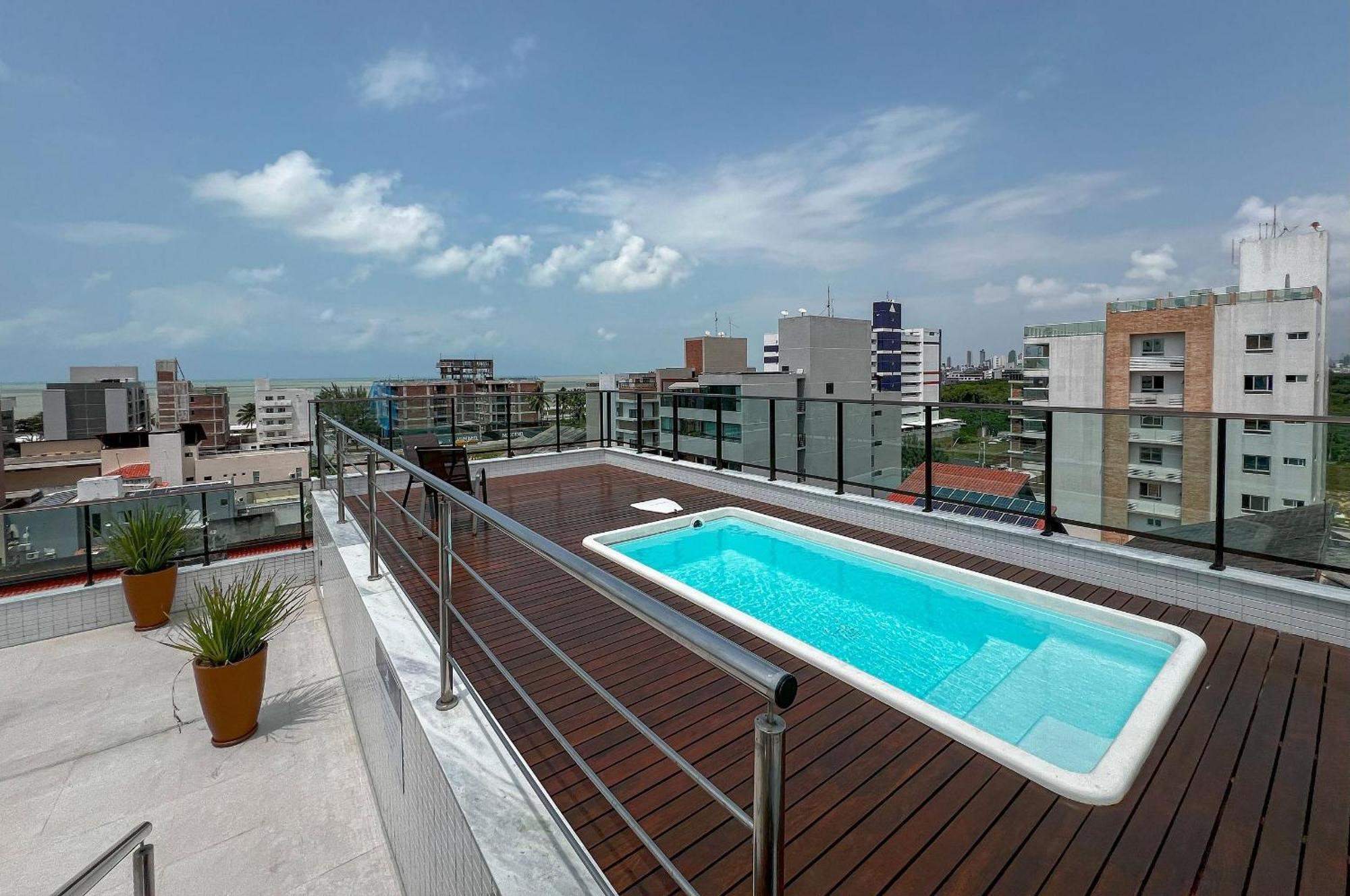 Studio Luxo 150M Praia Intermares 3 Pessoas Cabedelo Esterno foto